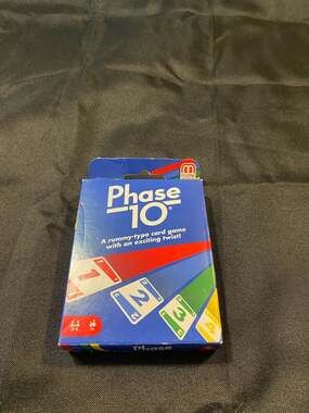 Mattel Games Phase 10 Rummy-Type Card Game